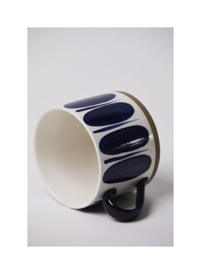 بريكلي بير مج قهوة لارسون من السيراميك كحلي 450ملليلتر - Image 2