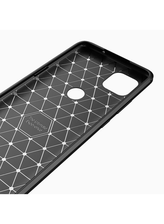 S-TOP Case For Motorola Moto G 5G Brushed Texture Carbon Fiber TPU Case - Image 4