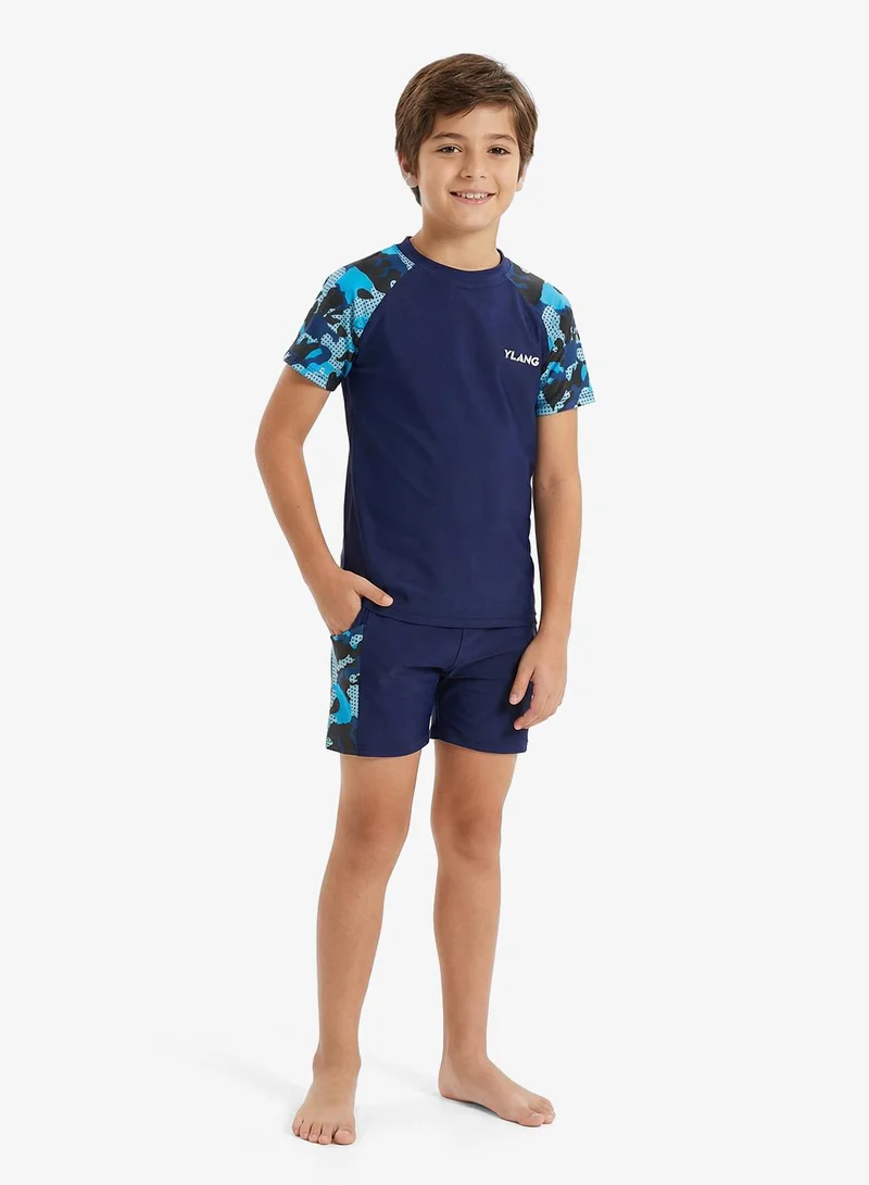 بنياتا ملابس سباحة مطبوعة