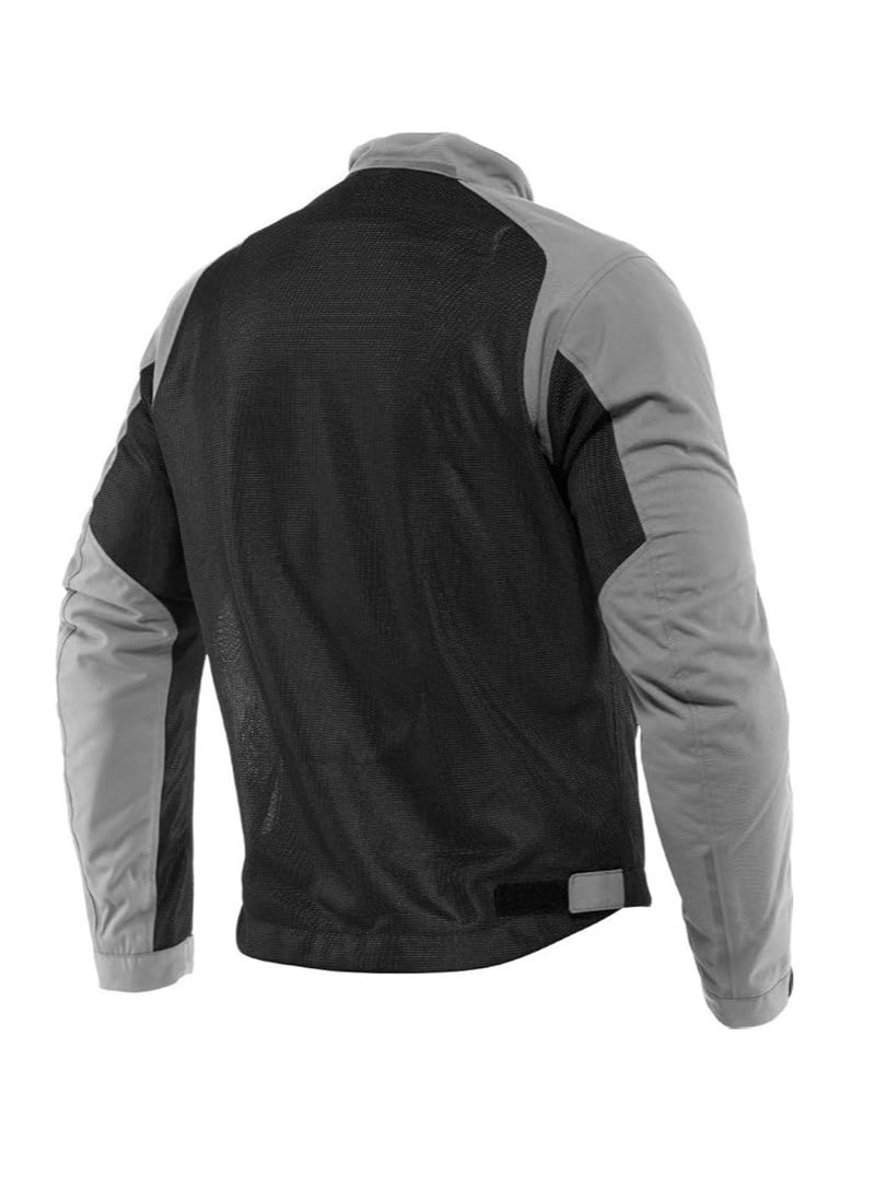 Dainese Dainese Men's Sevilla Air Tex Jacket Summer Motorbike Jacket for Men, Breathable and Lightweight, Men Motorcycle Jacket with Perforated Mesh for Maximum Freedom of Movement (pack of 1)  - Image 2