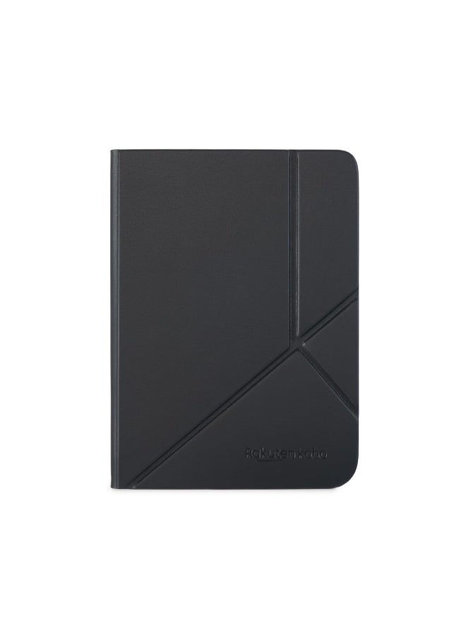 Kobo غطاء نوم/استيقاظ لكوبو كلارا ملون/أبيض | أسود | تقنية النوم/الاستيقاظ | قاعدة مدمجة بزاويتين | جلد نباتي | متوافق مع قارئ الكتب الإلكترونية كوبو كلارا ملون/أبيض 6 إنش - Image 1