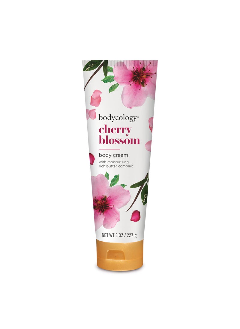 Bodycology - Bodycology Shea Butter Body Cream Cherry Blossom 8 oz - Image 1
