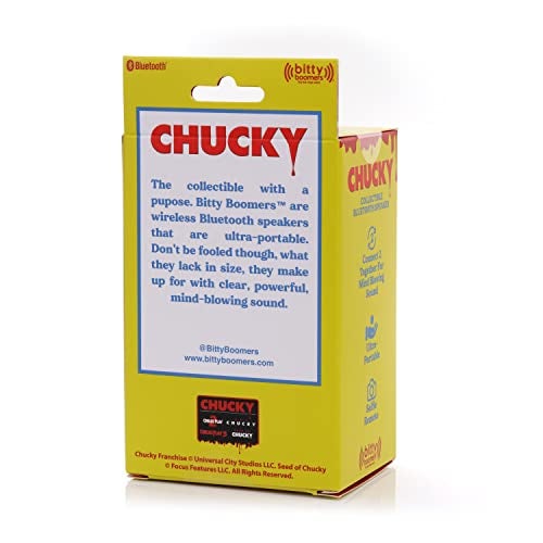 Bitty Boomers Chucky - Mini Bluetooth Speaker, Multicolored - Image 3