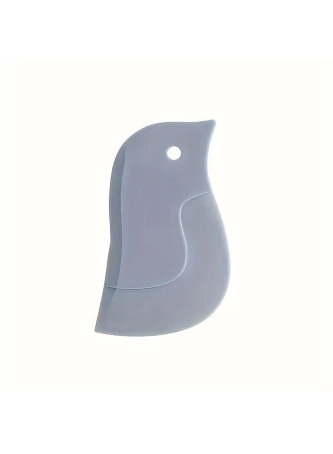 Gray Penguin Silicone Scraper Multi Functional Kitchen Cleaning Tool For Grease - Image 1