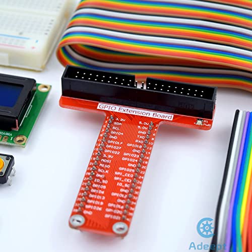 Adeept مجموعة البداية Adeept المتوافقة مع Raspberry Pi 4 3، 2 نموذج B B+ LCD1602 محرك سيرفو C وكود بايثون، مجموعة بداية للمبتدئين مع دليل المستخدم. - Image 4