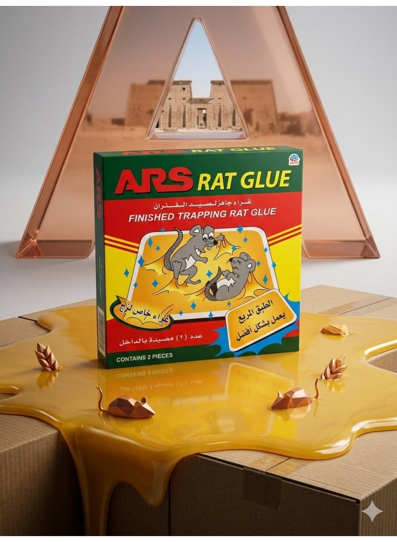ARS Glue trap for catching rats and mice made of high quality adhesive glue, 2 pieces - Image 5