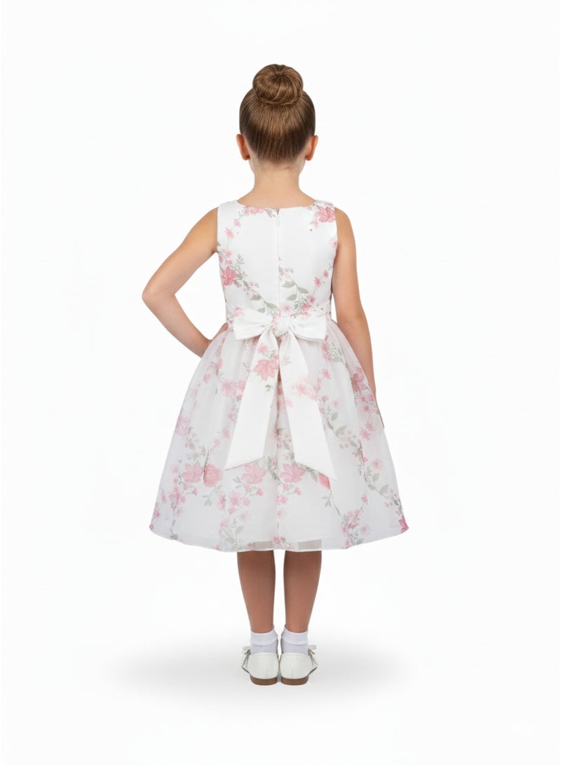 D'Daniela Floral Organza Dress - Image 3
