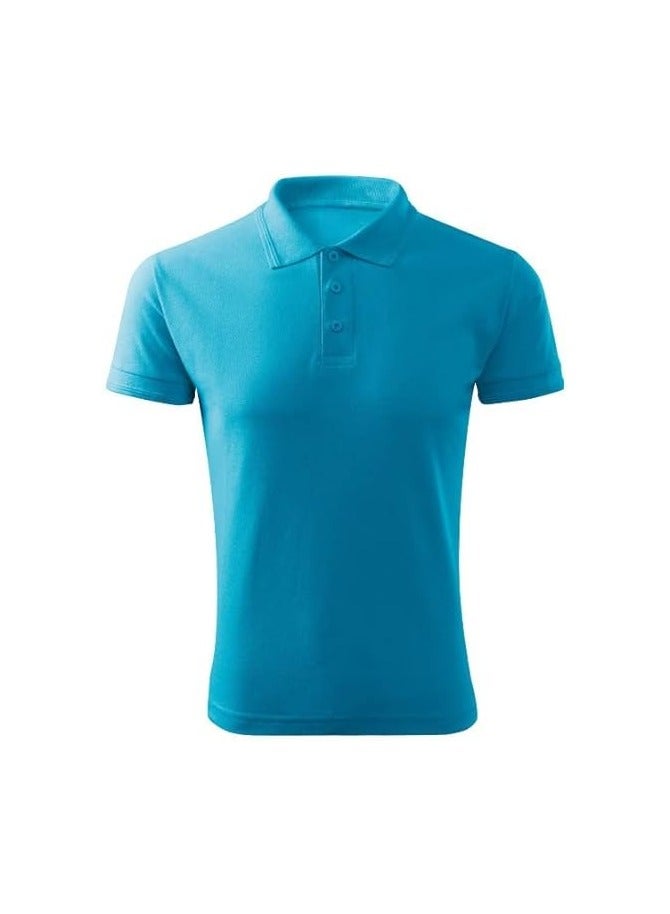 PRINTSHOP4ME Pack of 10 Pcs Men's Regular-Fit Golf Polo T-shirt Pure Cotton Short Sleeve 220 GSM Basic Colors  - Image 2