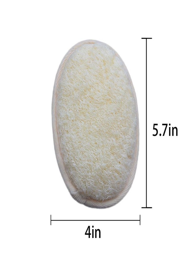 Much Hotter 2-Pack Exfoliating Body Scrubber Loofah Sponge,Loofah Sponge Exfoliating Body Scrubber - Natural Luffa & Terry Cloth, Body Scrubbers for Men and Women,Perfect for Bath Spa and Shower - Image 2