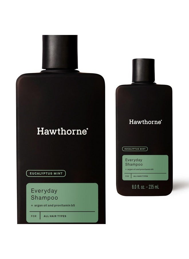 Hawthorne - Awthorne Men'S Everyday Shampoo. For Stronger Healthier Hair With Pure Avocado Oil And Coconut Oil. Mint And Eucalyptus Scent. Sulfate Free Paraben Free. 8 Fl. Oz. - Image 1