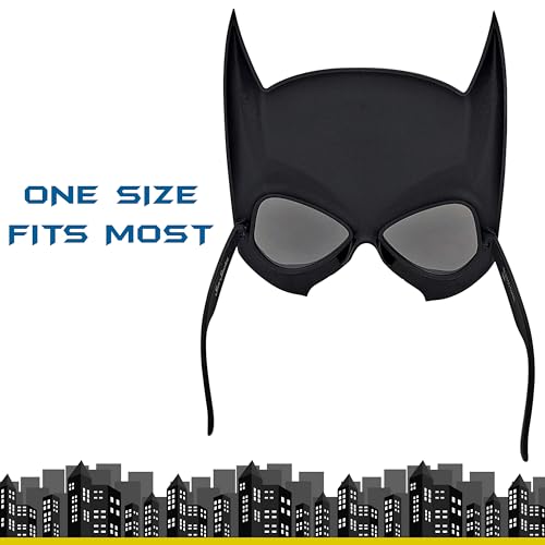 Sun-Staches Official Batgirl Sunglasses | DC Comics Mask Costume Accessory Eyewear UV 400 | One Size Fits Most - Image 3