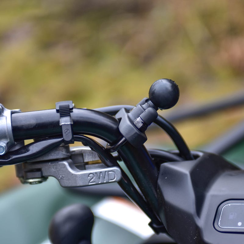RAM Mounts Handlebar U-Bolt Base for Rails 0.5" to 1.25" in Diameter RAM-B-231ZU with B Size 1" Ball - Image 4