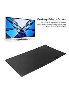 erorex 27 Inch Computer Screen Filter for 16:9 Widescreen Computer Monitor, Screen Protector, Eye Anti Scratch Film, Date for Computer  - Image 2