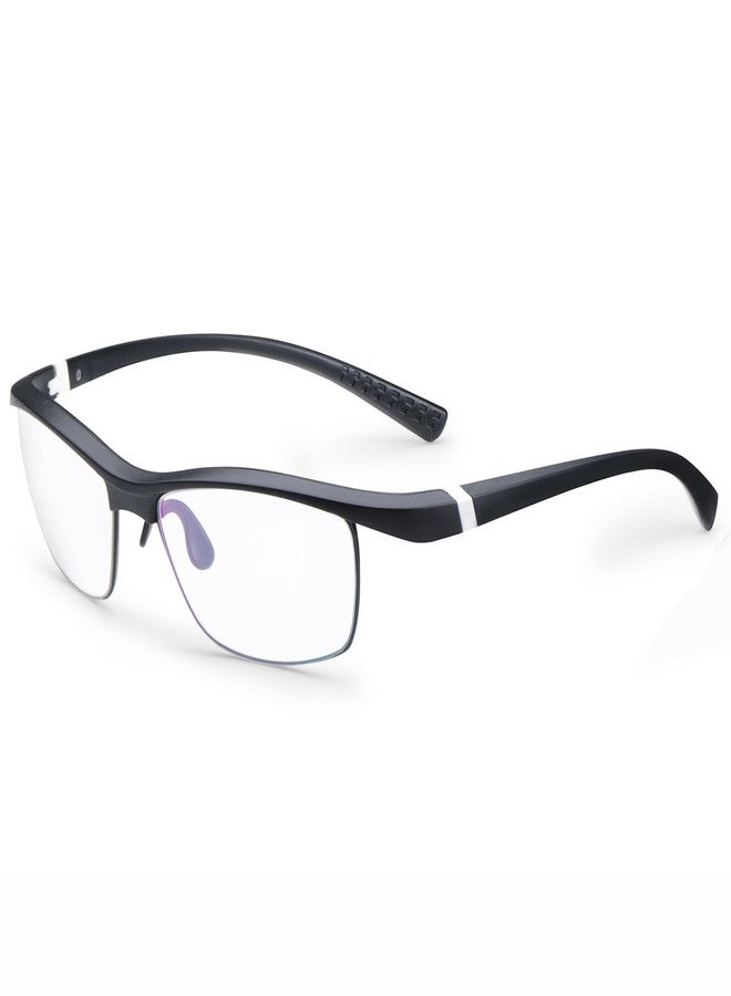 AEC Aero Wide Fit Reading Glasses | Lightweight TR90 Frame with BlueRazr Blue Light Blocking Lenses | Comfortable Unisex Readers for Men & Women (Black, +1.50) - Image 1