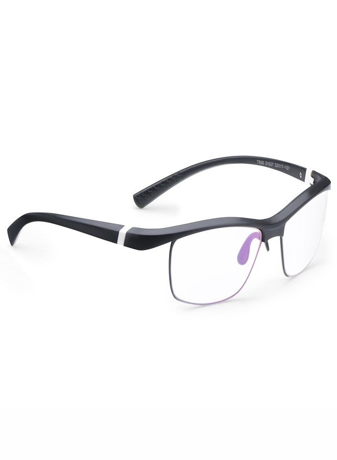 AEC Aero Wide Fit Reading Glasses | Lightweight TR90 Frame with BlueRazr Blue Light Blocking Lenses | Comfortable Unisex Readers for Men & Women (Black, +1.50) - Image 3