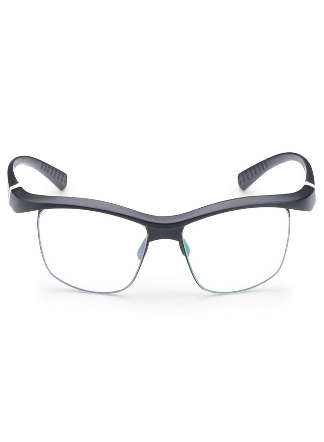 AEC Aero Wide Fit Reading Glasses | Lightweight TR90 Frame with BlueRazr Blue Light Blocking Lenses | Comfortable Unisex Readers for Men & Women (Black, +1.50) - Image 4