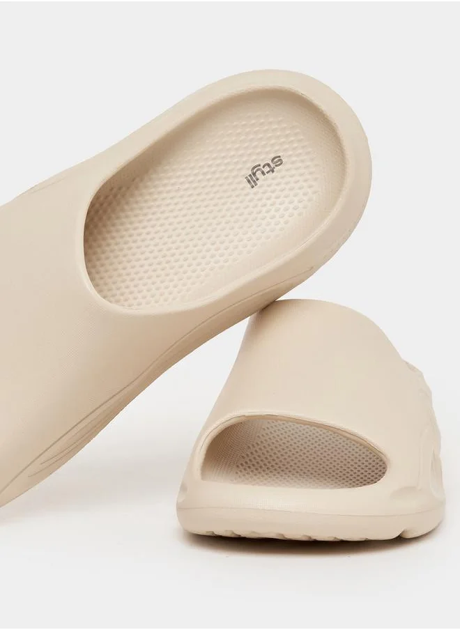 Styli Solid Thick Band Slip On Slides