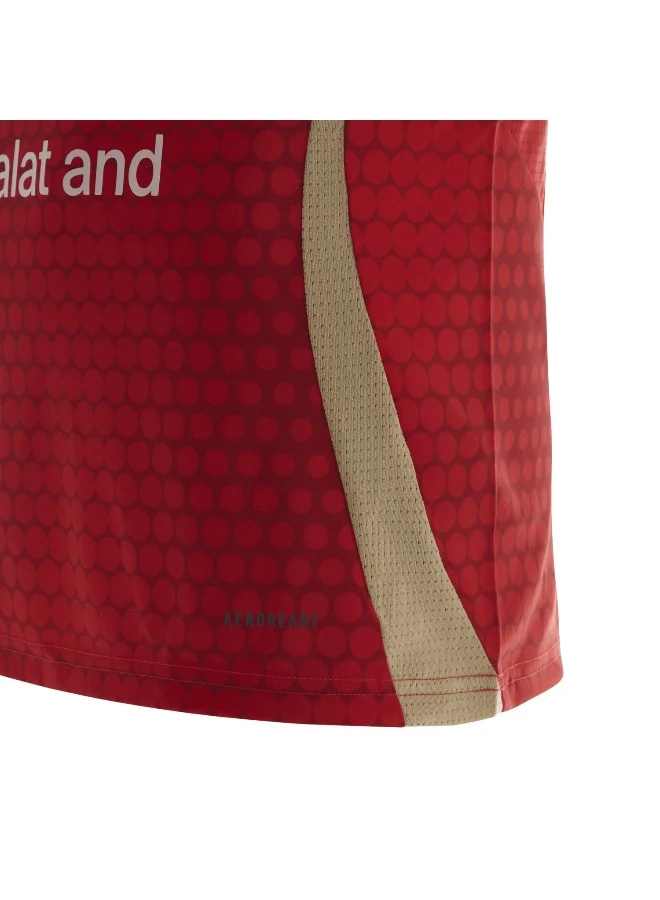 Adidas Al Ahly Home Jersey Youth Red Football Jerseys For Kids Unisex 128