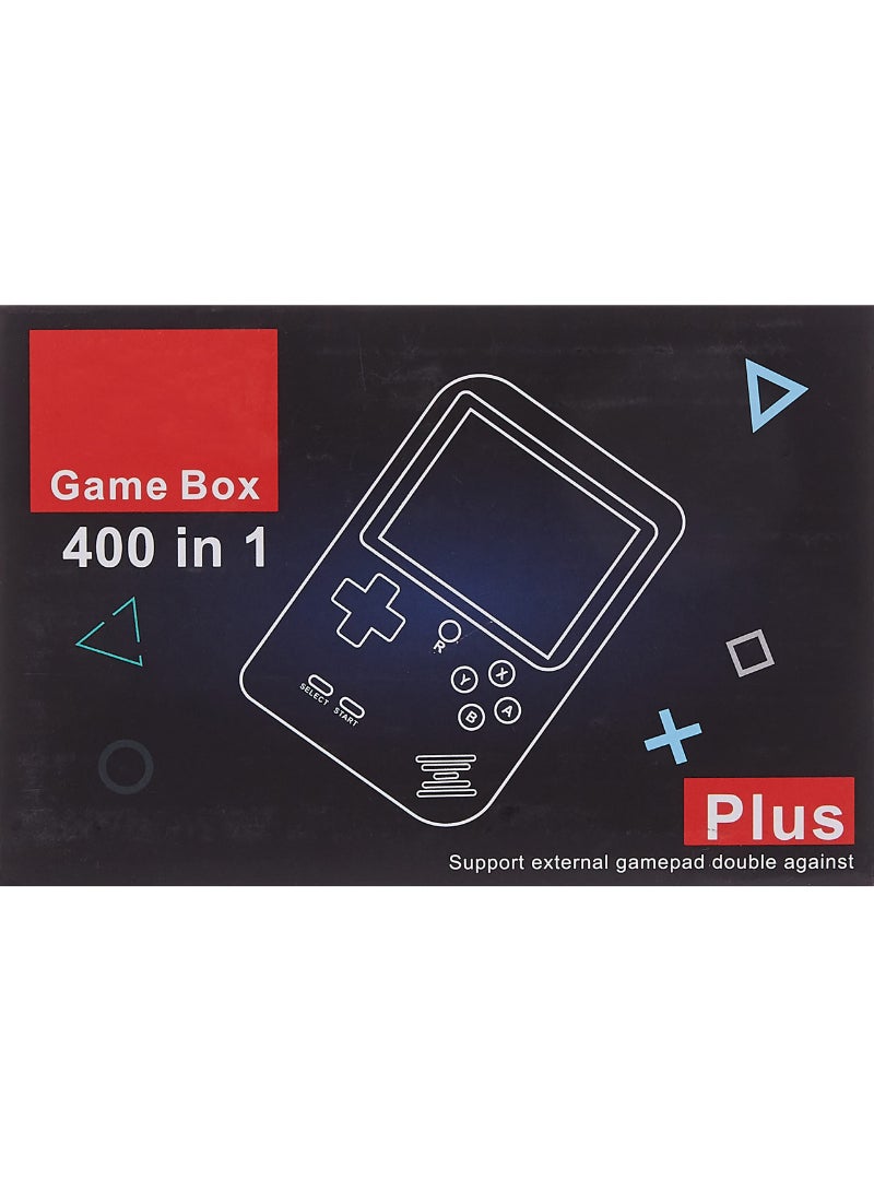 AROAQ Retro Portable Mini Handheld Game Console Game Box 400 In 1 Games 3.0 Inch For Kids Red - Image 2