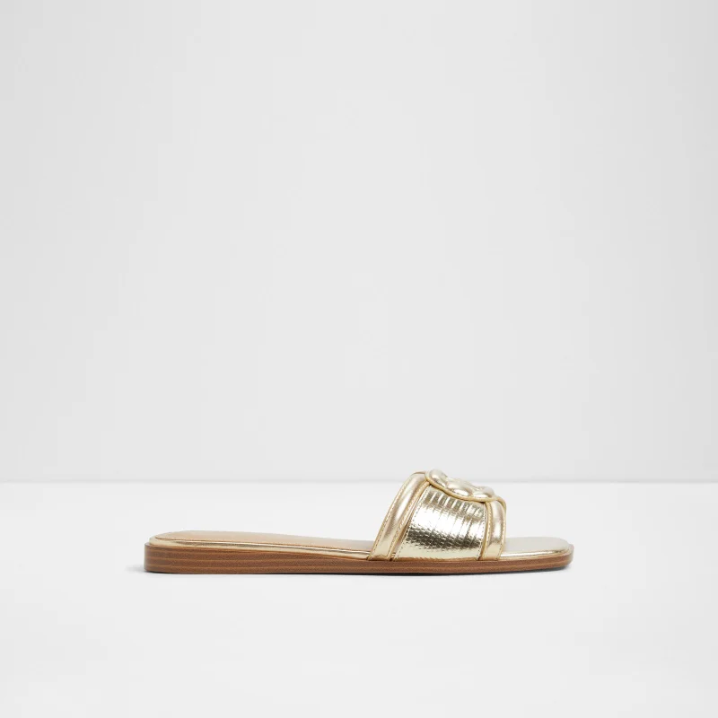 الدو LIAUDIN Textured Flat Sandals