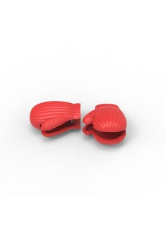 Jourvent 2-Piece Food Sealing Clips Bag Clips Keeping Clamp Sealer Red  - Image 4