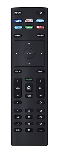 Vinabty XRT136 Replace Remote Control fit for VIZIO Smart TV D50x-G9 D65x-G4 D55x-G1 D40f-G9 D43f-F1 D70-F3 V505-G9 D32h-F1 D24h-G9 E70-F3 D43-F1 V705-G3 P75-F1 D55x-G1 V405-G9 E75-F2 D32f-F1 D24f-F1 - Image 1