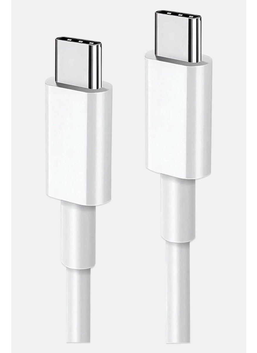 ION - Type C To Type C A2795 Data Cable, White - Image 1