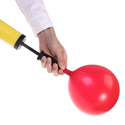 FI - FLICK IN Balloon Arch, 100 Glue Dots, Balloon Inflator Pump Manual for Latex Foil, Helium Air Balloon, Lightweight Air Pump Balloons Pumper for Birthday, Baby Shower Party Decoration (Multicolor) - Image 3