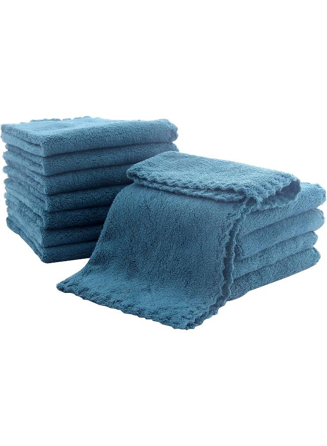 12 Pack Baby Washcloths - Extra Absorbent and Soft Wash Clothes for Newborns, Infants and Toddlers
