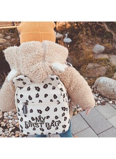 CHILDHOME Childhome, My First Bag, Leopard, Baby Backpack  - Image 4