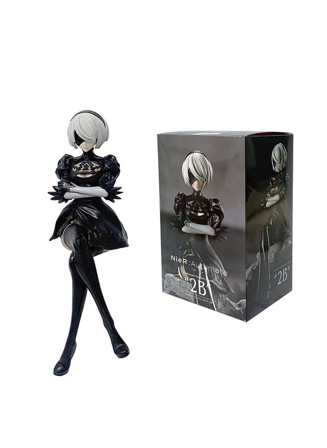 General - Neil Automata Automaton Humanoid Juhar No. 2 Doll Model Ornaments, 2B Battle Robot PVC Model Toy Decoration Collection Gifts - Image 1