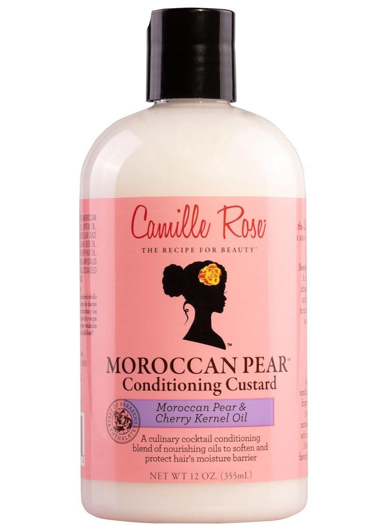 Moroccan Pear Conditioning Custard Moroccan Pear And Cherry Kernel Oil 355 ml