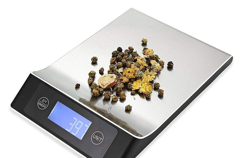 BLAPOXE Electronic Kitchen Scale 33 lb15kg Capacity Multifunction Accurate Food Weighing Scale Stainless Steel Large Capacity Kitchen Scale for Baking Cooking Tare Function - Image 2