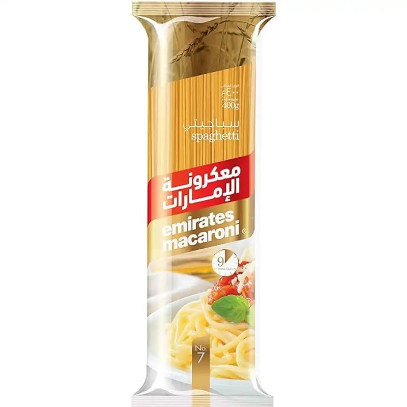 Emirates Macaroni Dry Spaghetti Ready To Cook Pasta- 400gms