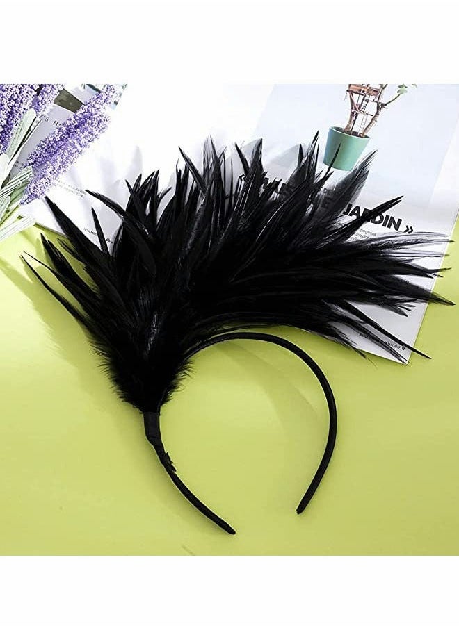 Generic - Feather Fascinator Headband - Image 1