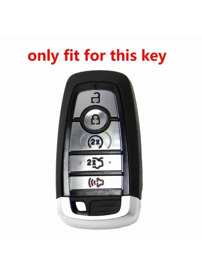 Ford Explorer Fusion Ecosport F150 F250 Silicone Remote Key Case Cover Black Redline - Image 5
