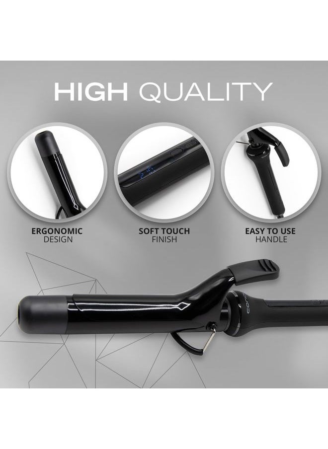 Corioliss CORIOLISS | The Curly | Hair Curler Machine for Women | Hair Crimper for Long and Short Hair | Ceramic Professional Conical Barrel with Temperature Control 32 MM  - Image 5