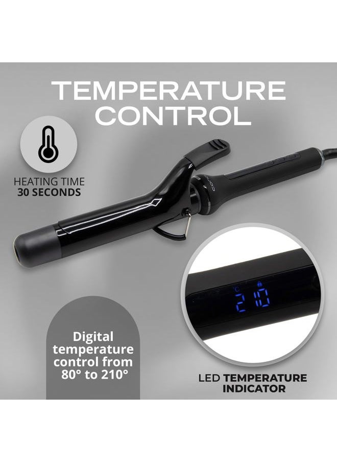 Corioliss CORIOLISS | The Curly | Hair Curler Machine for Women | Hair Crimper for Long and Short Hair | Ceramic Professional Conical Barrel with Temperature Control 32 MM  - Image 4