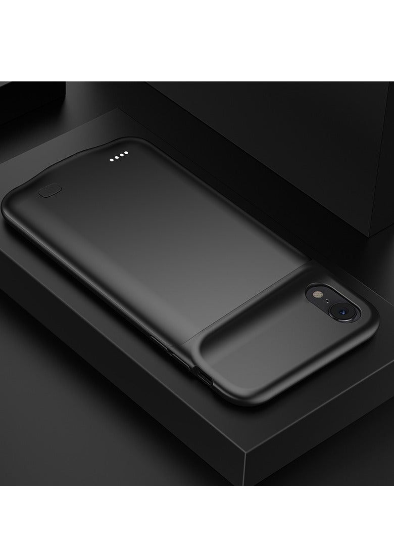 غطاء بطارية سعة 7000 مللي أمبير في الساعة، قابل لإعادة الشحن، بنك طاقة لاسلكي ممتد لهاتف iPhone Xr - Image 2