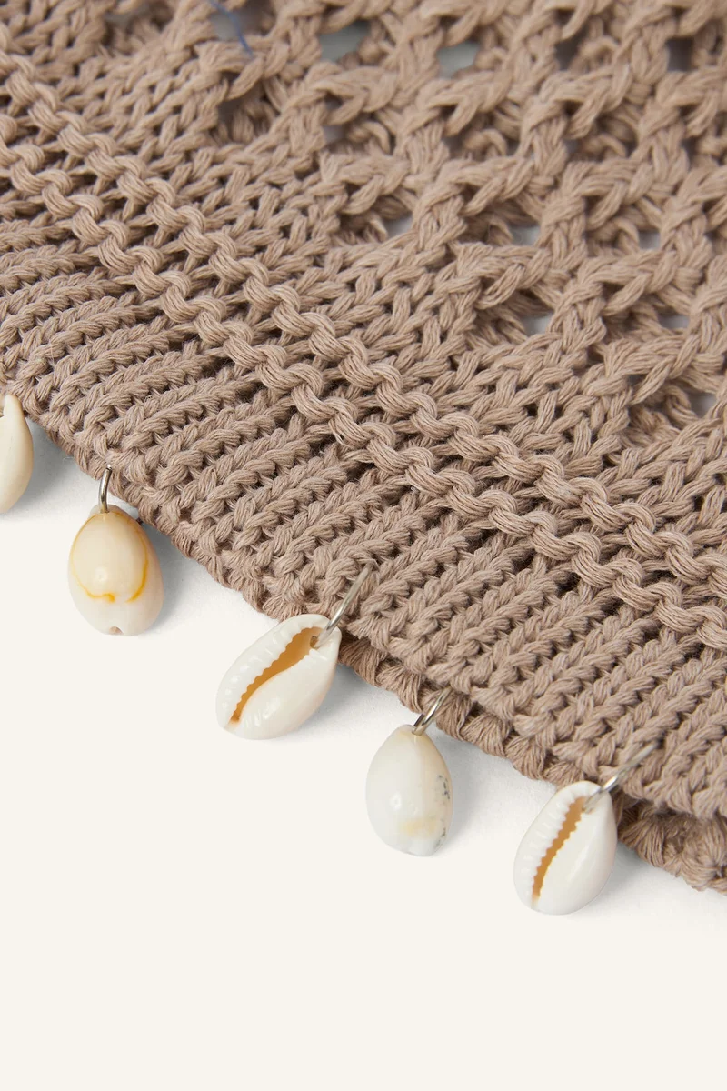 Defacto  Woman Seashell Detail Crochet Knit Hat for Women | Best Price UAE
