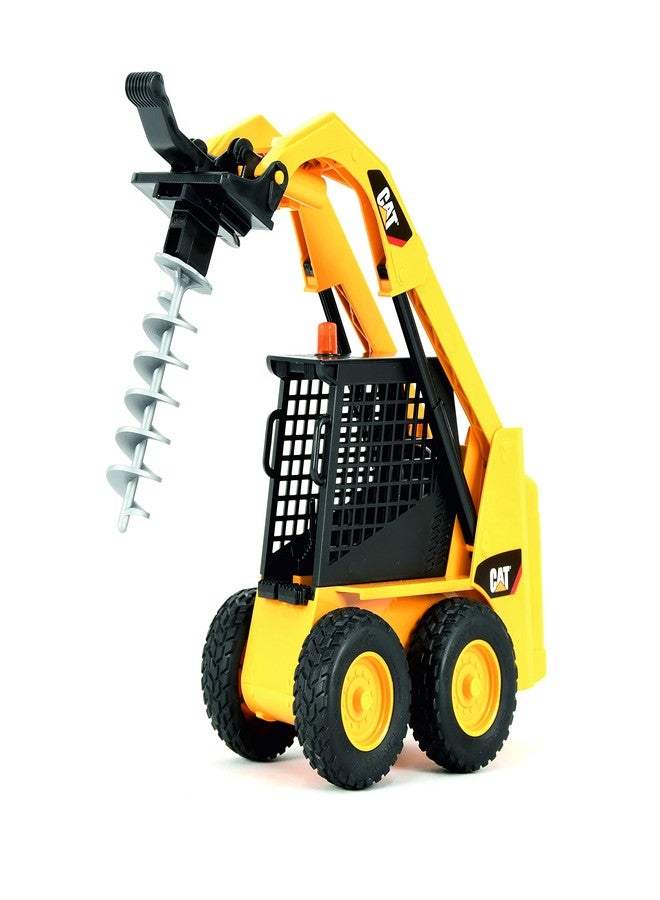 Bruder 09047 Caterpillar Skid Steer Loader with Accessories - Image 2
