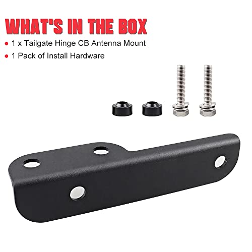 NORTHYUN JL CB Antenna Mount, Flag Holder Whip Mounting Bracket Kit Compatible with Jeep Wrangler JL 2018-2022 - Image 5
