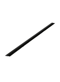 Aluminium and Brush Door Bottom for Commercial and Residential Use Black 120cm