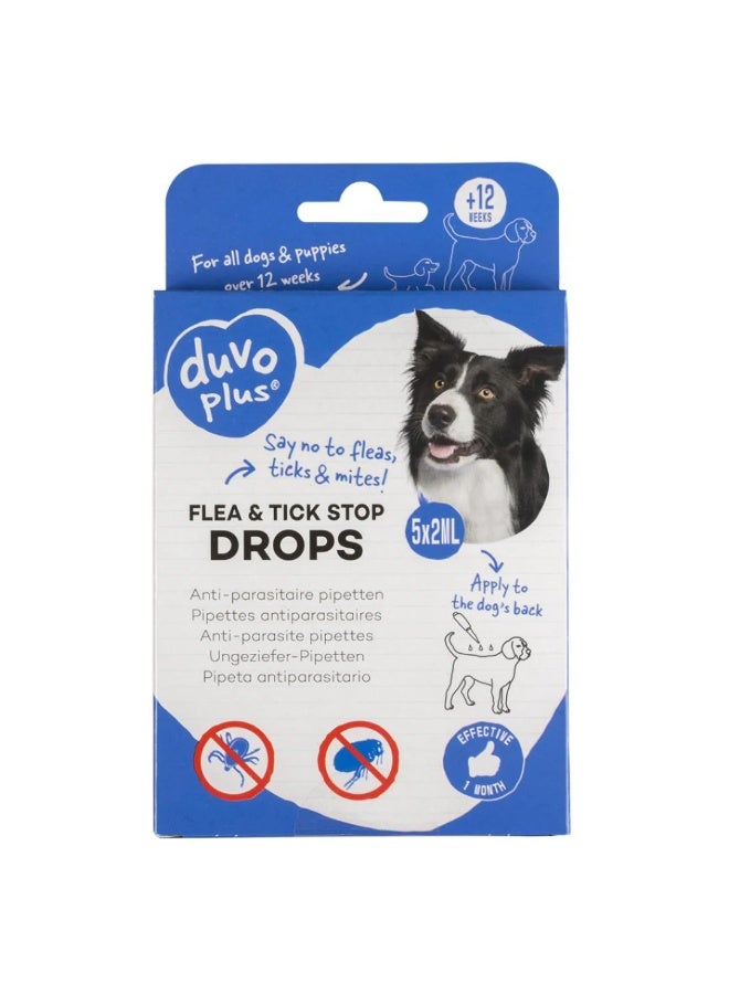 قطرات دوفو+ بيو للبراغيث والقراد للكلاب