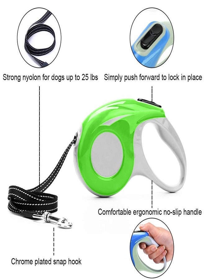 FASITE Security Retractable Dog LEASH 2019 16' Automatic Extendable Traction Rope For Small Medium Big Dogs（Green) - Image 4