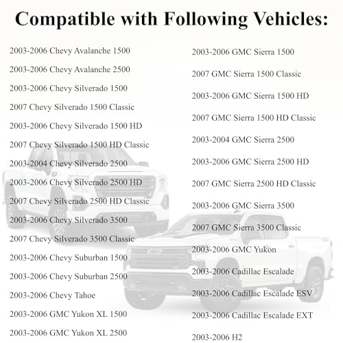 PANNUOSCS Headlight Switch - Compatible with 2003-2006 Chevy Silverado Suburban Tahoe Avalanche GMC Sierra Yukon Cadillac Escalade Headlamp Dimmer Switch Replace# 19381535 - Image 5