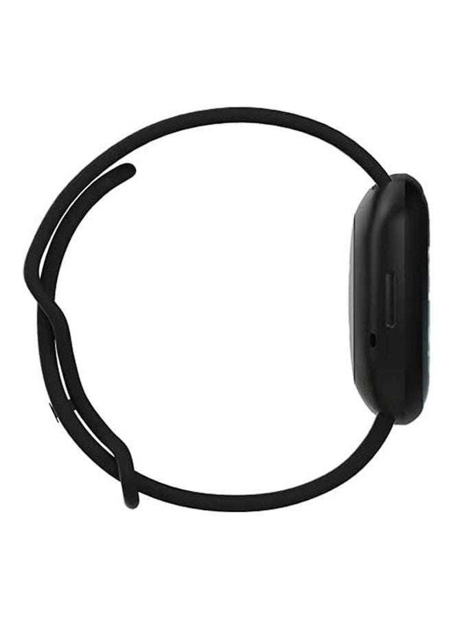 Loquat Replacement Band Silicone Sport Strap for Fitbit Versa 3/Sense SmartWatch Black - Image 5