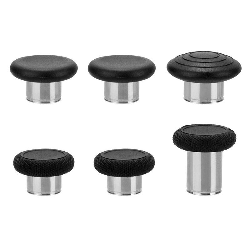 Xbox Elite Series 2 Metal Joystick DIY Kit Mushroom head column set of 6-Silver