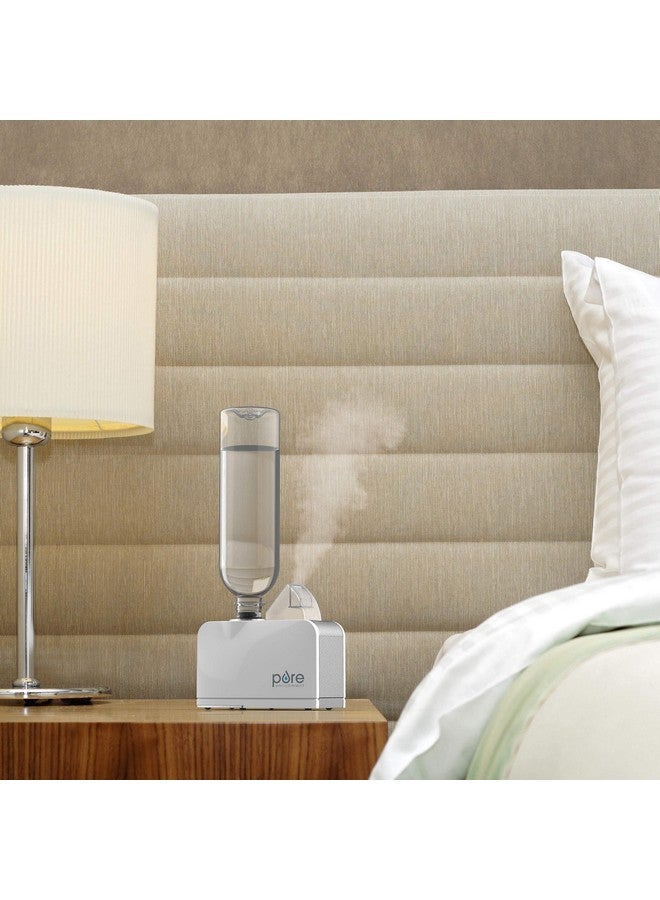 Pure Enrichment Pure Enrichment MistAire Travel - Ultrasonic Cool Mist Water Bottle Humidifier with Auto Shut-Off, Mood Light, Fold-Out Leg, and Storage Bag for Portable Use at Home, Office, Hotel, and More  - Image 3