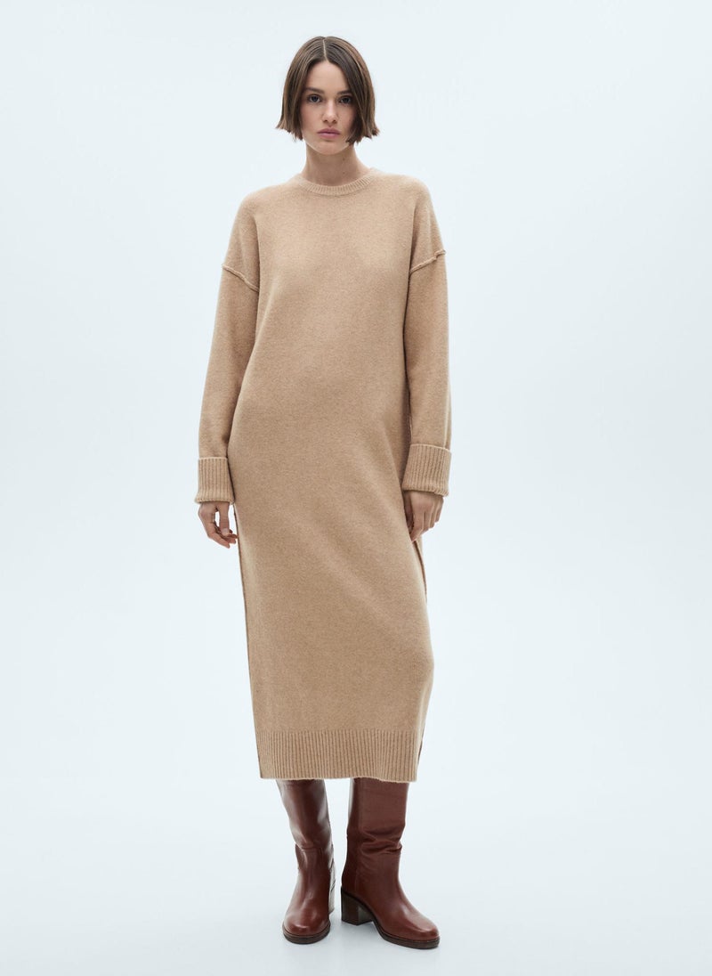 MANGO Knit Column Dress  - Image 1